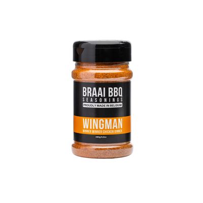 Braai BBQ Wingman Rub pot kippenvleugel kruiding MeatMan Rillaar