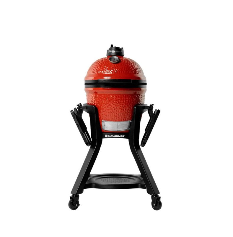 Kamado Joe Joe Junior Cart stalen onderstel met wielen en zijplanken, MeatMan