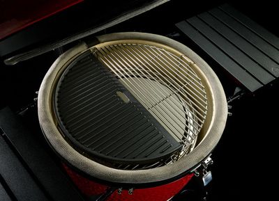Kamado Joe reversible griddle Big Joe smash burger gebakken resultaat