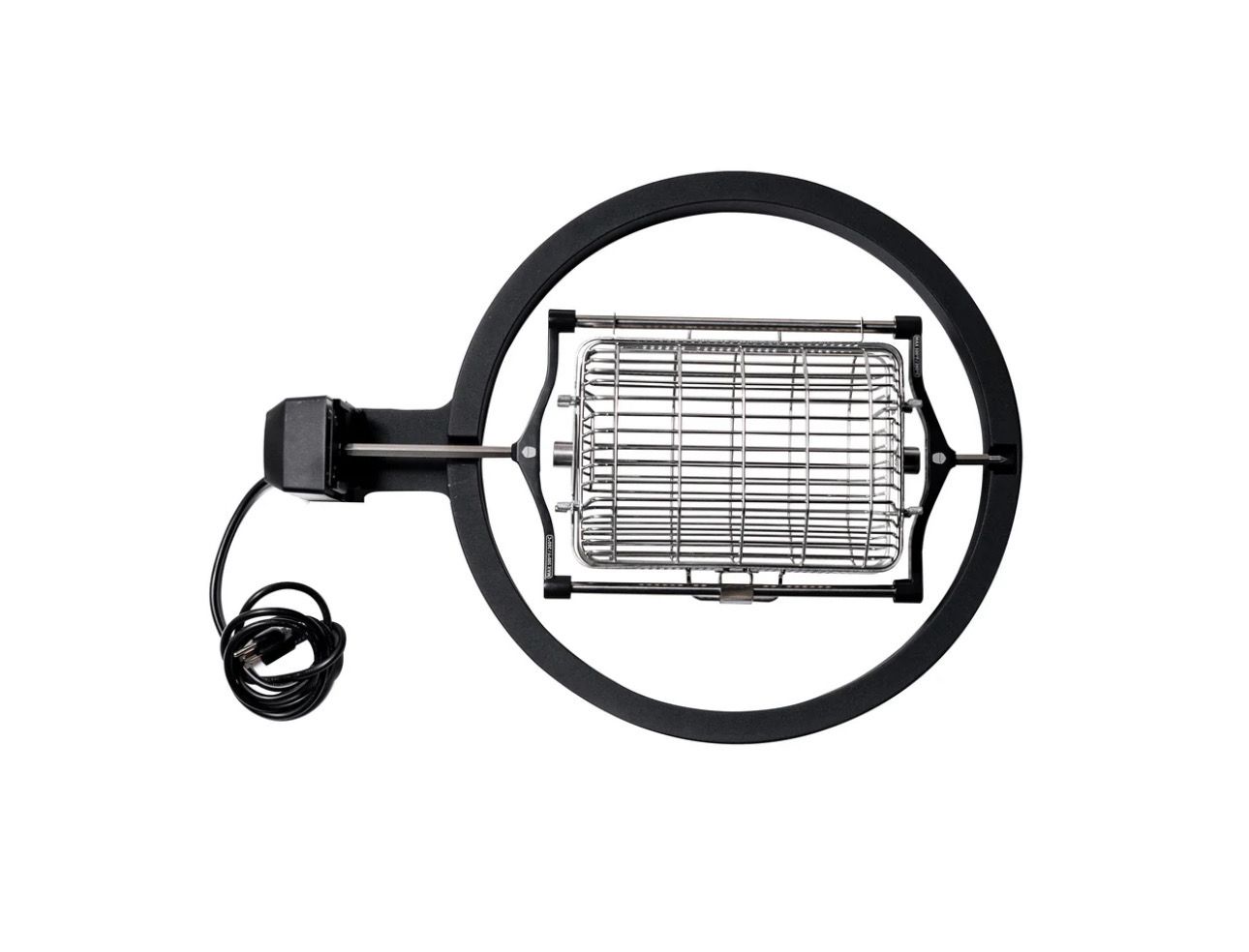 Kamado Joe mandenset JoeTisserie manden op draaispit BBQ MeatMan Rillaar
