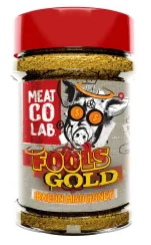 Angus Oink Fools Gold rub pot gouden kruiding BBQ MeatMan Rillaar
