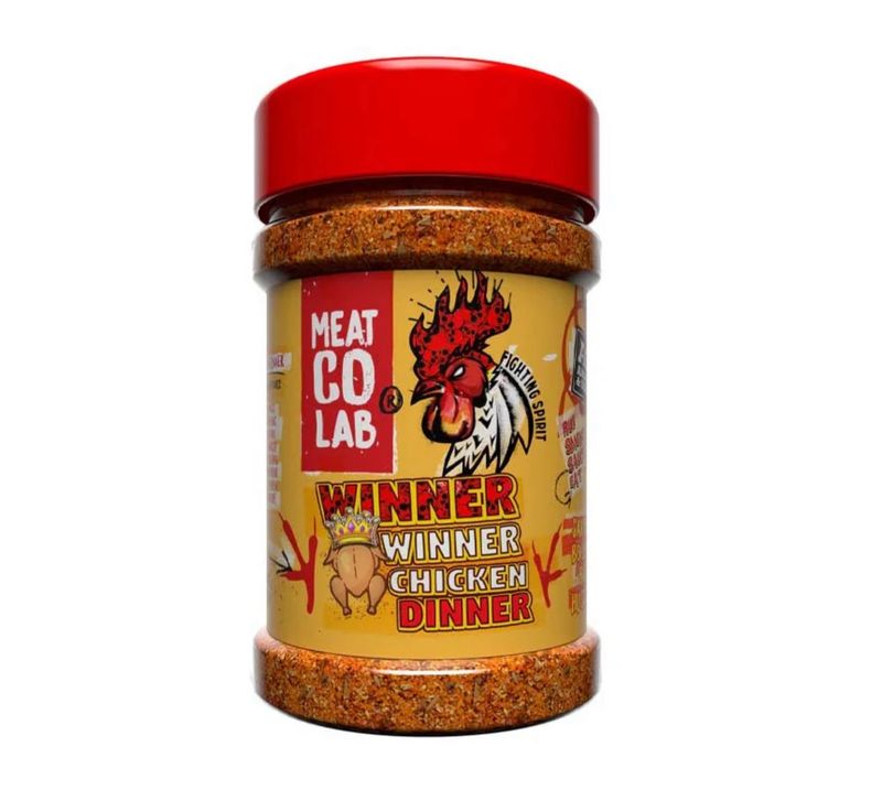 Angus Oink Winner Chicken Dinner rub pot kip MeatMan Rillaar
