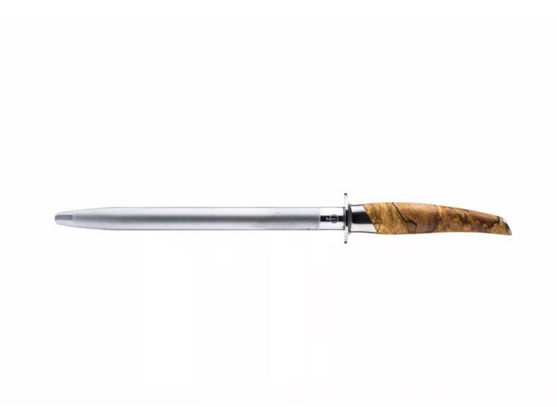 Forged Katai aanzetstaal Damascus staalpatroon mes aanscherpen MeatMan
