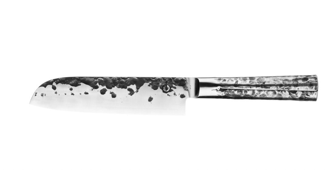 Forged Intense Santoku 18cm Japans mes geschmeed staal MeatMan Rillaar