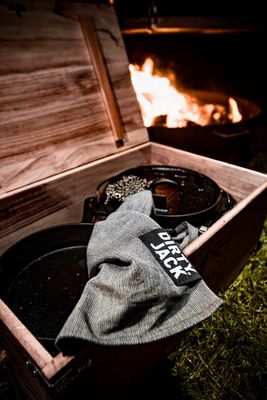 DIRTY JACK KOOKDOEK | CHARCOAL – BLACK LABEL