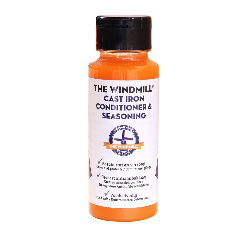 The Windmill Cast Iron Conditioner potje gietijzer onderhoud MeatMan
