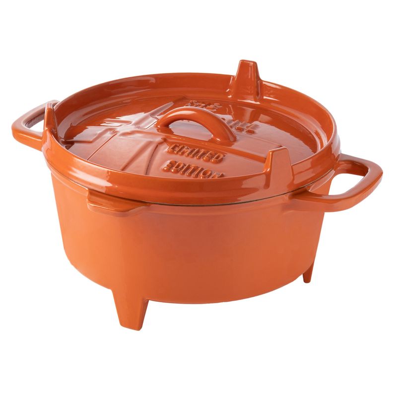 The Windmill Dutch Oven Limited Edition geëmailleerd kleur MeatMan Rillaar