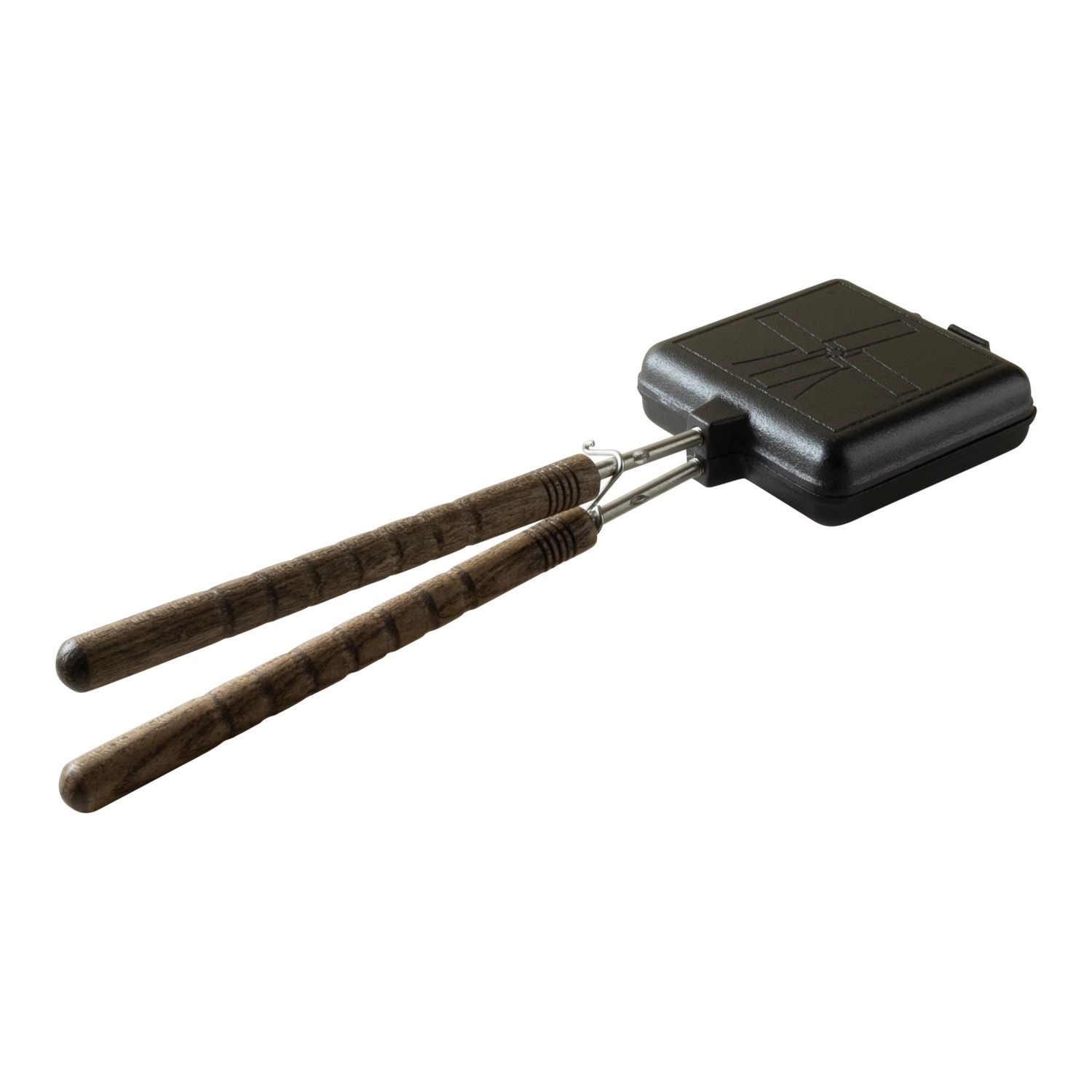 The Windmill Tosti-ijzer S gietijzer op kamado BBQ tosti bakken MeatMan