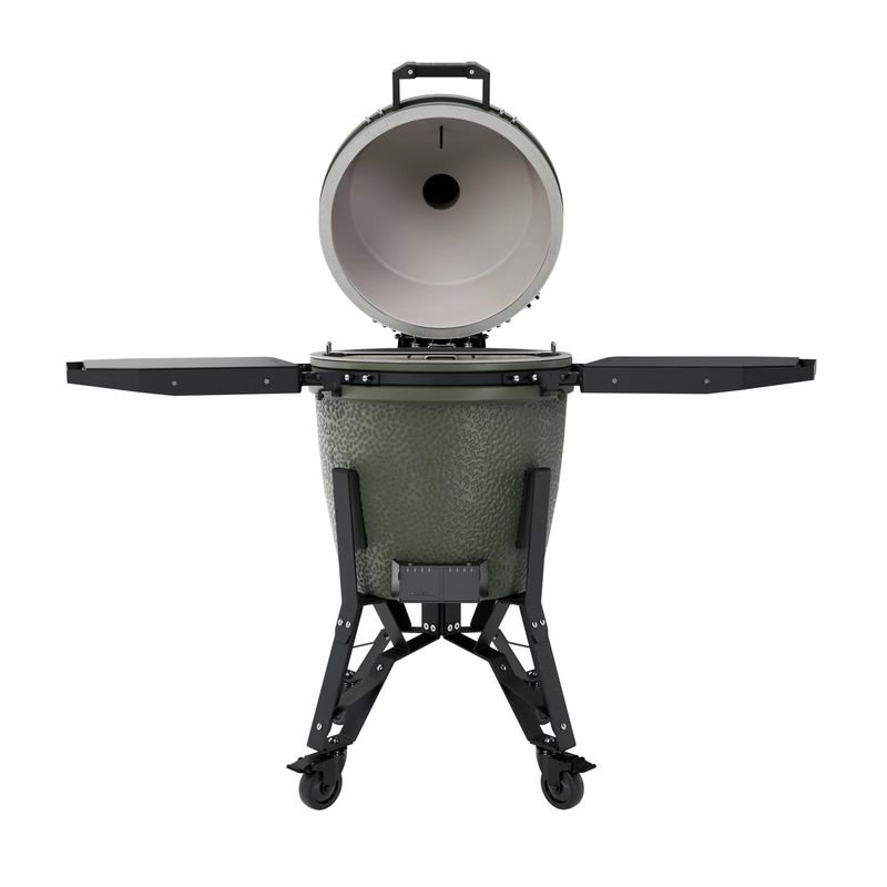 The Bastard PRO Alpine Green open vlees grillen unieke groene afwerking