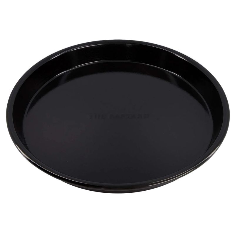 The Bastard Drip Pan Large in gebruik vet opvangen kamado BBQ schoon
