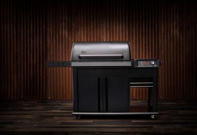 Traeger Woodridge Elite open SuperSmoke roken vlees premium BBQ