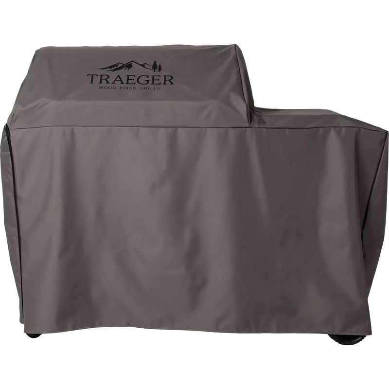 Traeger Woodridge PRO Elite grillhoes groot volledig bedekt buiten
