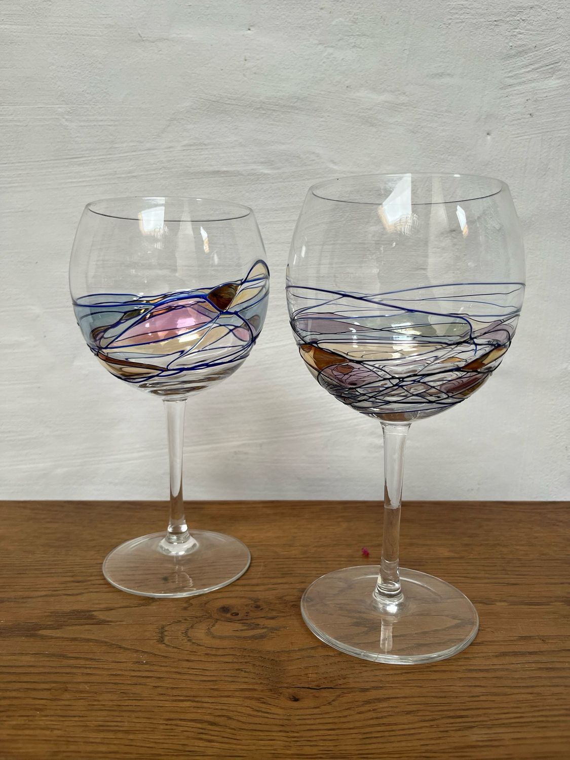 Set van 4 Antoni Barcelona wijnglazen
