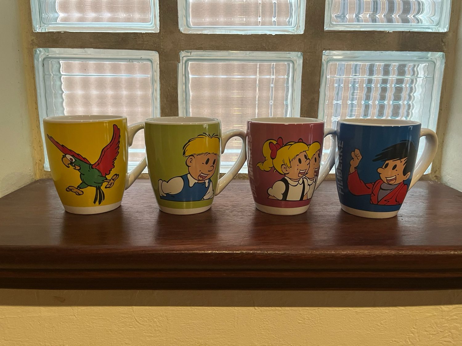Set van 4 “Jommeke” mokken
