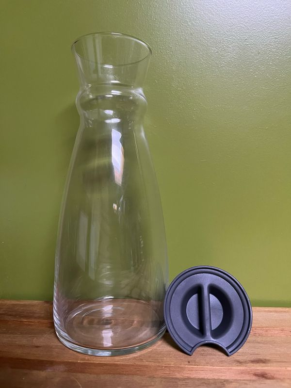 Glazen karaf (1L)