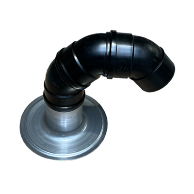 Kabeldoorvoer Anjo 110mm incl. alu plakplaat