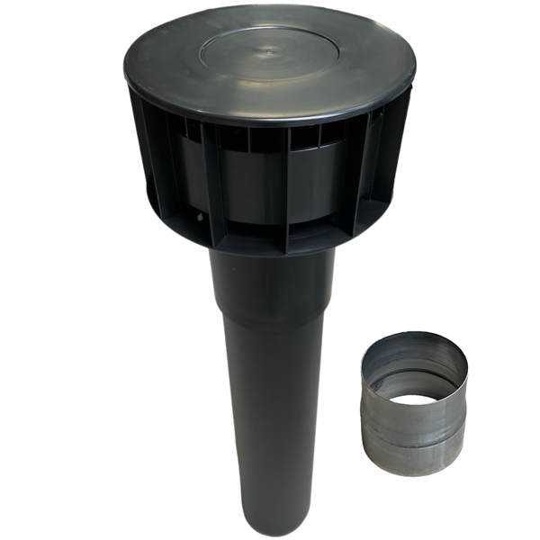 Multivent Ubbink dakdoorvoer voor dampkap 131>125mm