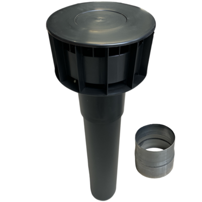 Multivent Ubbink dakdoorvoer voor dampkap 131>125mm