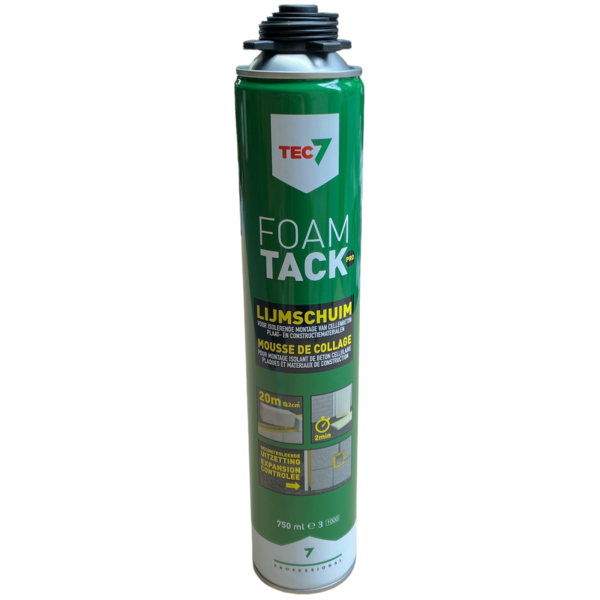 PU kleefschuim Tec7 Foam Tack Pro (schroefdraad) 750ml