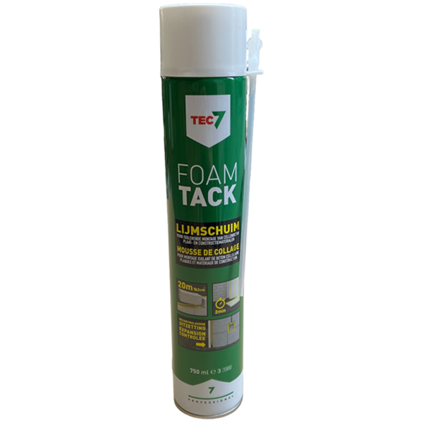 Mousse de collage Tec7 Foam Tack manuelle 750ml