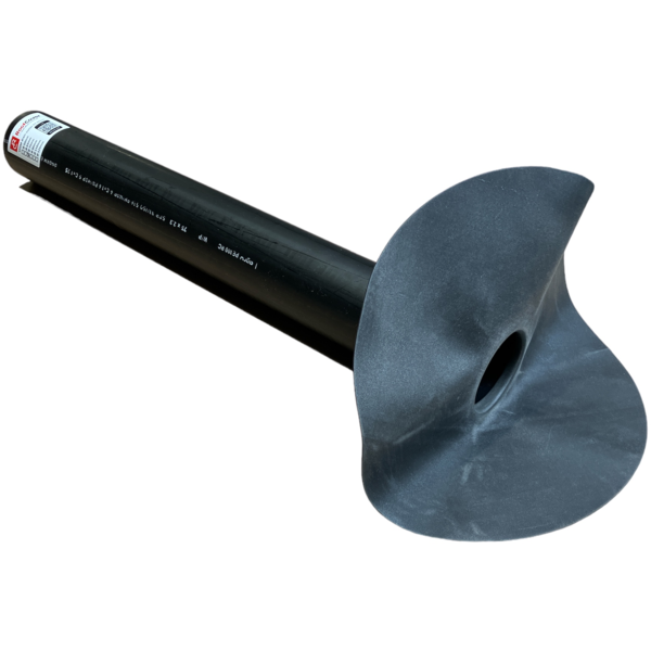 Rainwater outlet RoofCover PE 75mm with EPDM flange