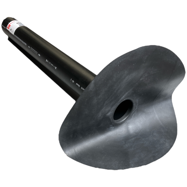 Rainwater outlet RoofCover PE 63mm with EPDM flange