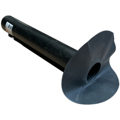 Rainwater outlet RoofCover PE 90mm with EPDM flange