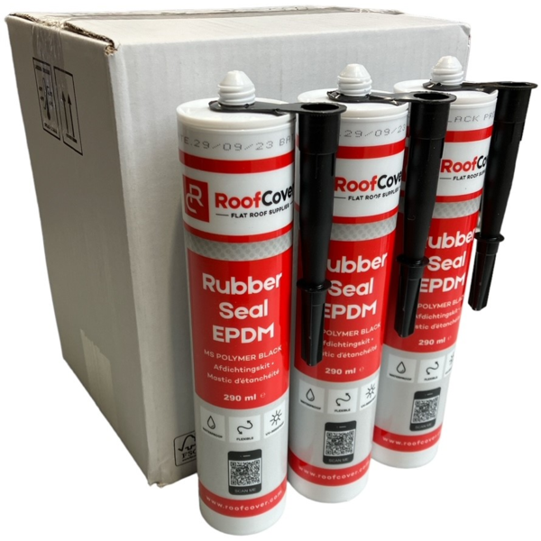 Voordeelpakket 10+2 RubberSeal kit RoofCover MS Polymeer 290ml Voordeelpakket 10+2 RubberSeal kit RoofCover MS Polymeer 290ml