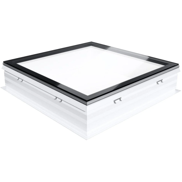 Outlet Skylux iWindow dakvenster dubbelglas 40x40cm incl. rechte PVC opstand 20/00