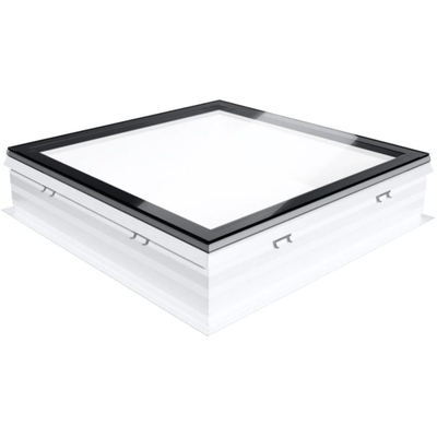 Outlet Skylux iWindow dakvenster dubbelglas 40x40cm incl. rechte PVC opstand 20/00