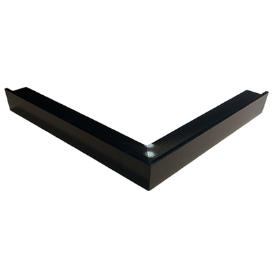 Voorgelast hoekprofiel Roval standaard alu 60mm 50x50cm incl. verbindingsplaatje