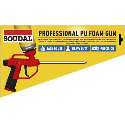 Schuimpistool Soudal schroefdraad Professional