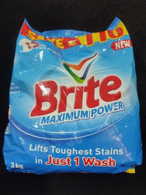 Lessive en Poudre Brite 3kg Colis de 4