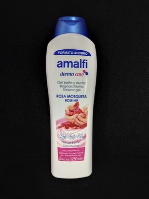 Gel Douche Amalfi Rose Musquée 1250ml Colis de 10