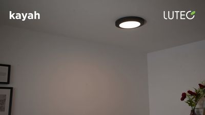 Kayah outdoor led wall and ceiling dark grey.
