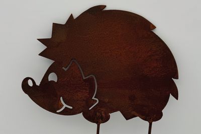 Egel in cortenstaal