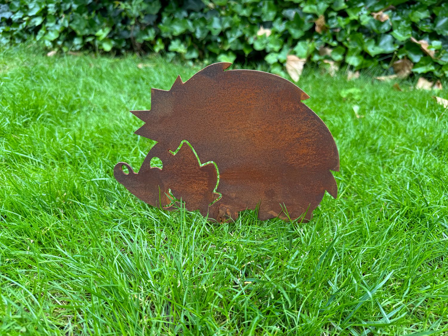 Egel in cortenstaal
