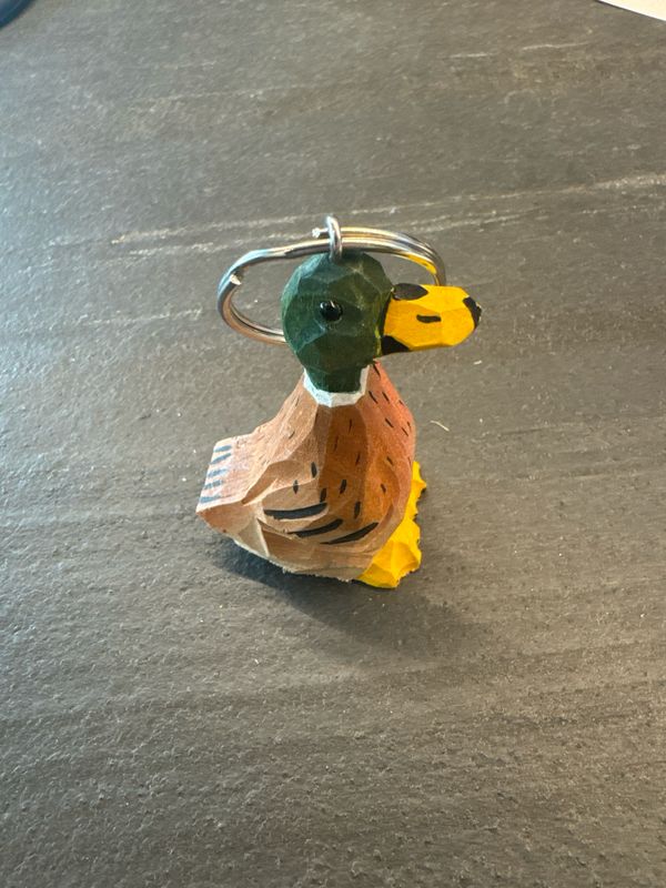 Diverse houten sleutelhangers