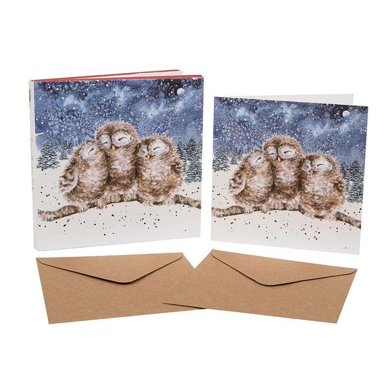 Wrendale kerstkaart "Three Wise Men - Boxed Cards" 8st.