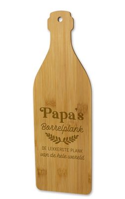 Borrelplankje papa