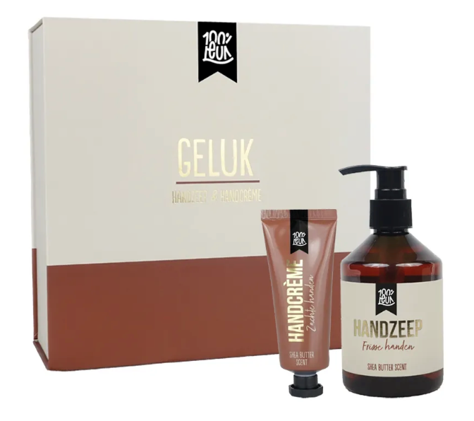 Cadeaupakket &quot;geluk zit in kleine dingen&quot;