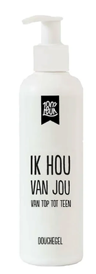 Douchegel - &quot;Ik hou van jou,...&quot;
