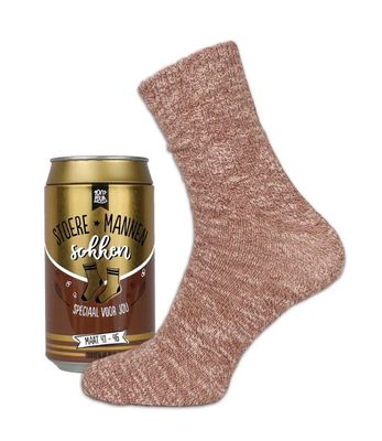 Sokken "stoere mannen" - maat 41-46