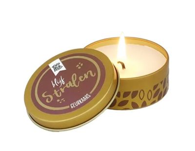 Geurkaars "Blijf stralen"