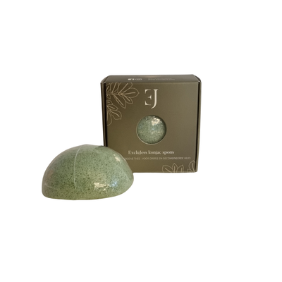 Aloë en groene thee konjac spons Exclujess