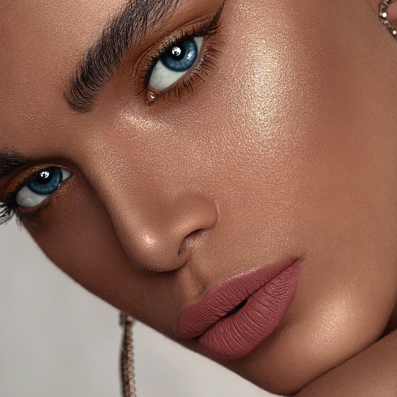 Givani Highlighter Mineral Texture Terracotta Melange Silver-Rose