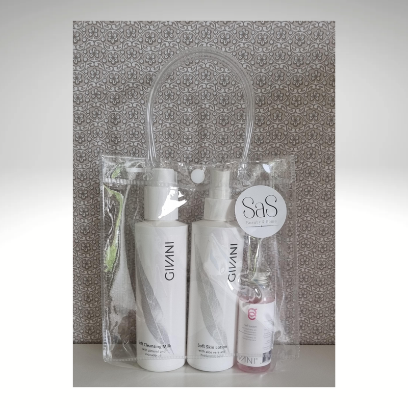 Duo voor basis gelaatsreiniging + gratis Soft Lotion