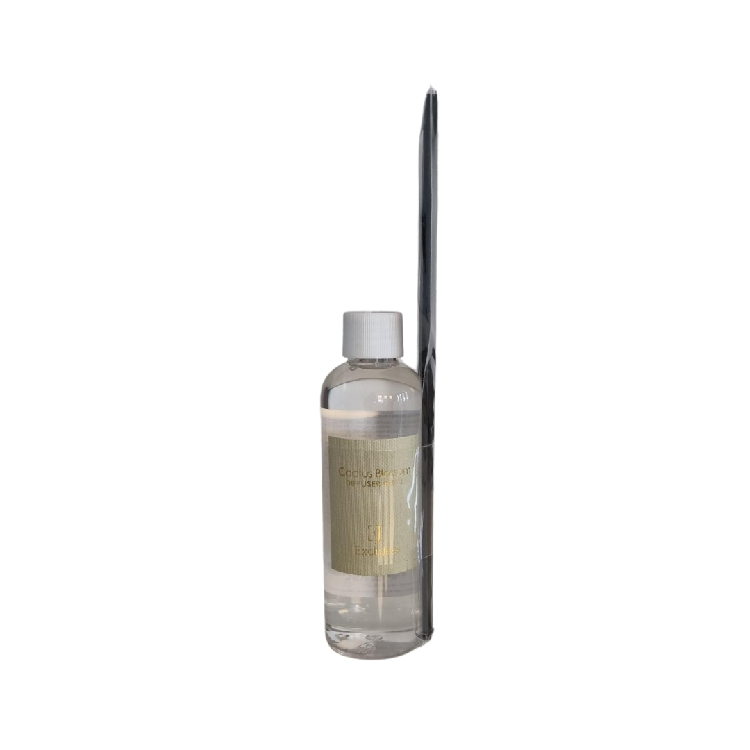 Navulling geurstokjes Cactus&amp;Blossom 200ml - Exclujess