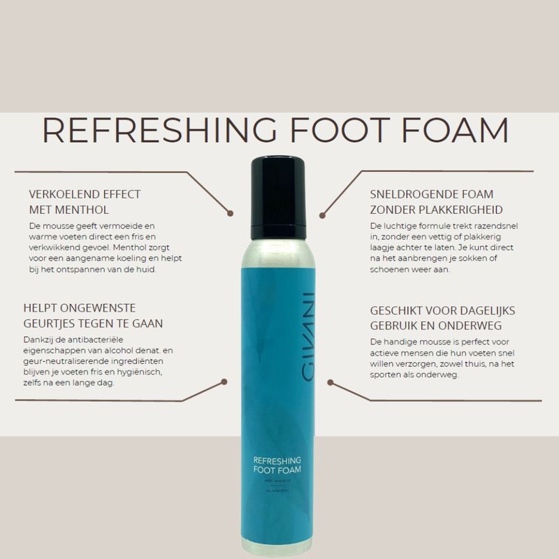 Crackling Refreshing Foam Foot - Hand- Body 200ml