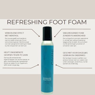 Crackling Refreshing Foam Foot - Hand- Body 200ml